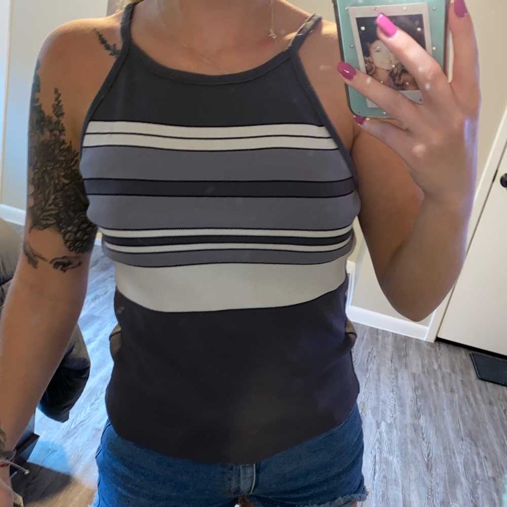 Striped tank top